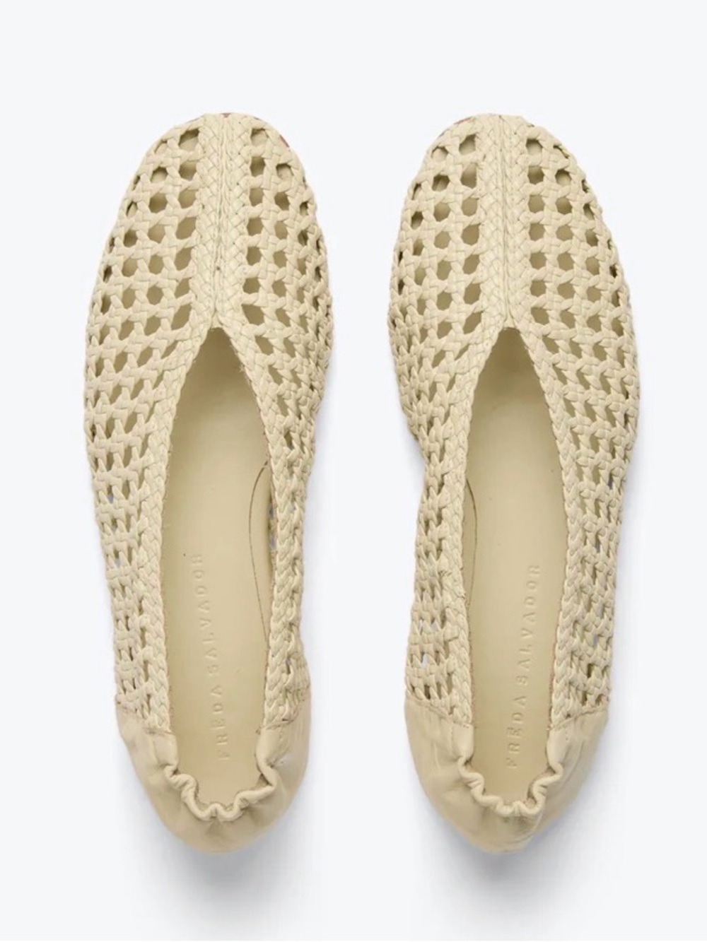 Freda Salvador 8 Riley Open Weave Ballet Flat